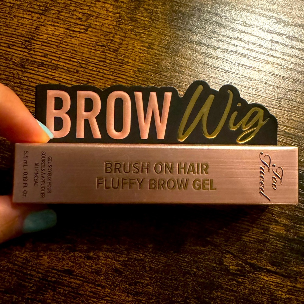New Too Faced Brow Wig Espresso